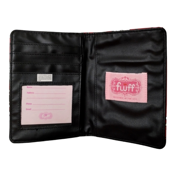 NWOT Fluff Dog Lover Passport Wallet - Picture 2 of 4